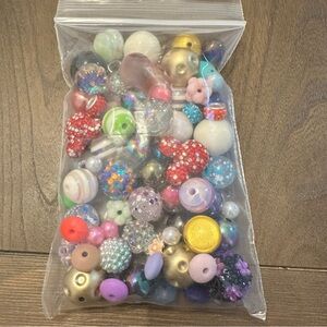 Bead Mixed Mystery Bag Includes Spacers, Variety Beads,‎ Pen Wrap